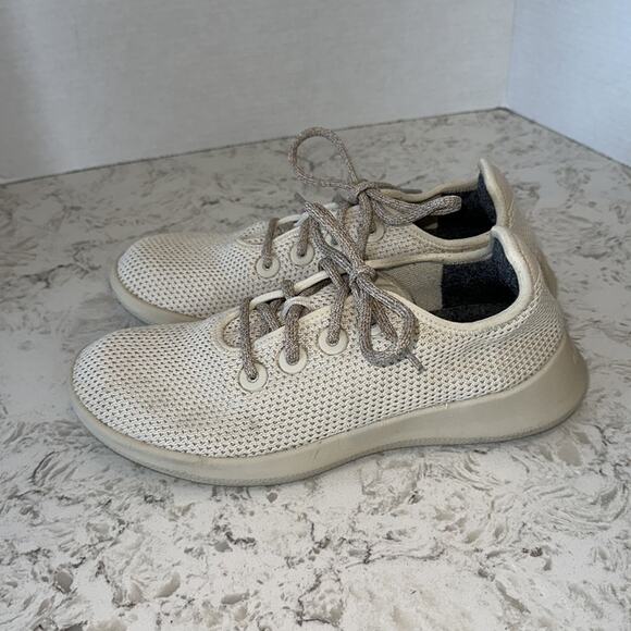 allbirds Men’s Tree Runners Wheat (Beige Sole) - Picture 7 of 15